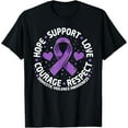 thumbnail image 1 of Domestic Violence Awareness LOVE SUPPORT Domestic Violence T-Shirt, 1 of 4