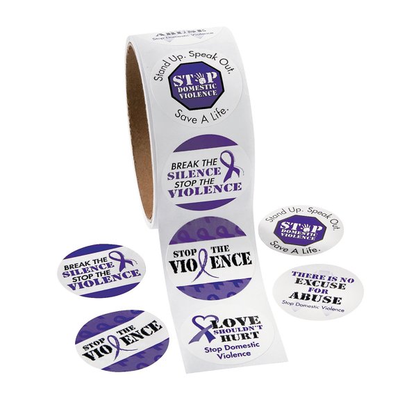 Domestic Violence Awareness Rl Sticker - Stationery - 1 Piece