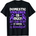 thumbnail image 1 of Domestic Violence Survivor Domestic Abuse Awareness T-Shirt, 1 of 4