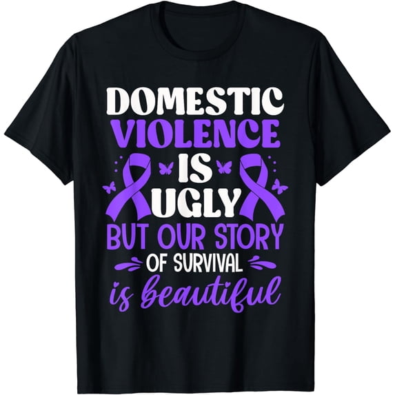 Domestic Violence Survivor Domestic Abuse Awareness T-Shirt