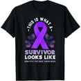 thumbnail image 1 of Domestic Violence Warrior Look Domestic Violence Awareness T-Shirt, 1 of 4