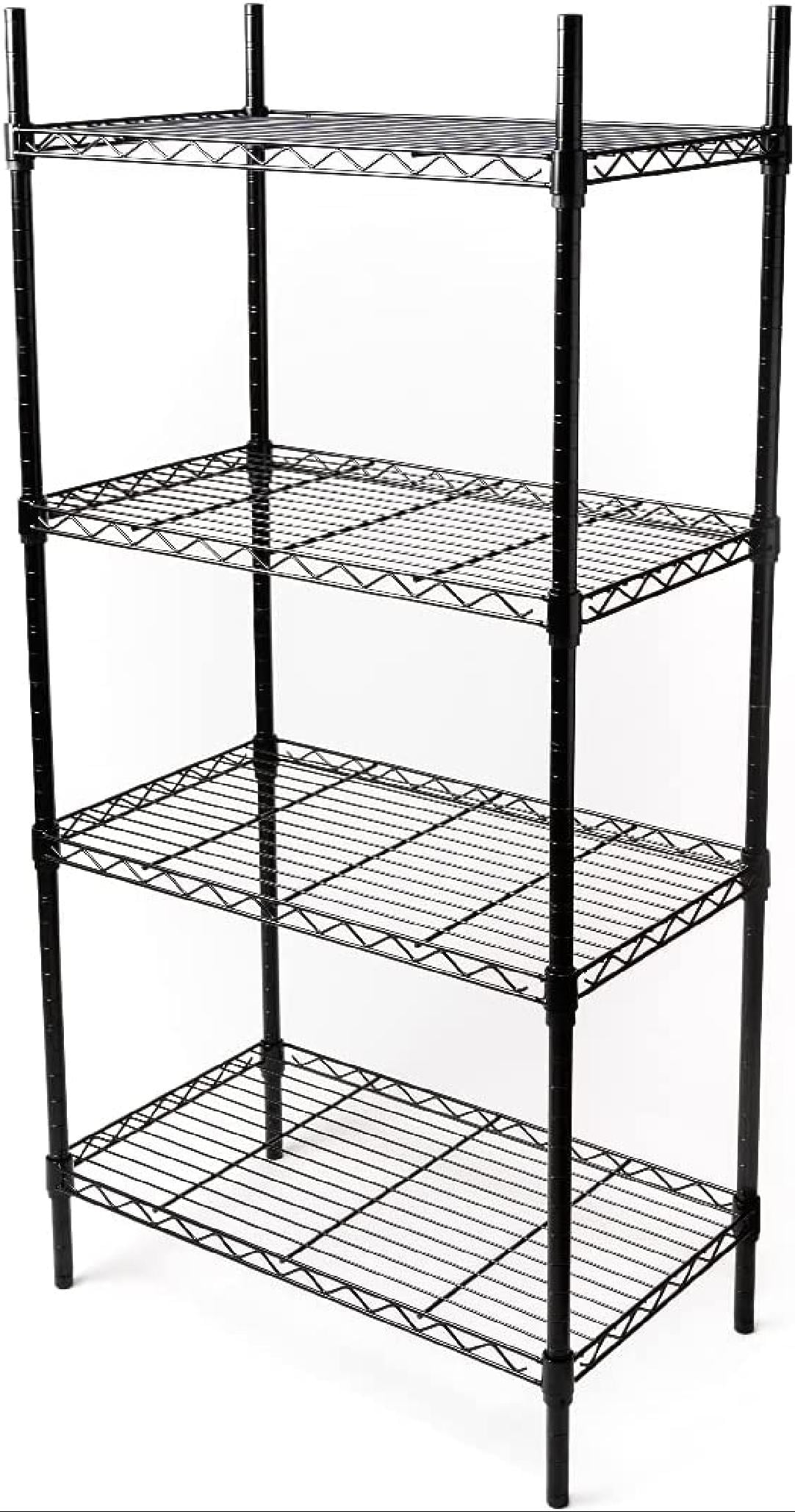 Domestic wire shelving unit