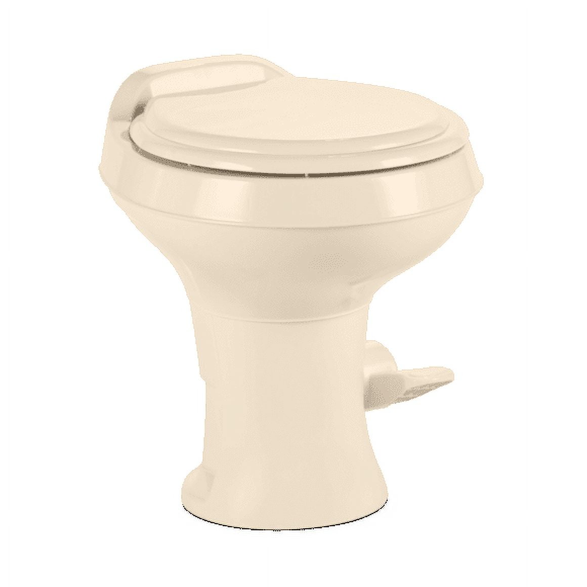 Dometic 300 Series GravityFlush RV Toilet Powerful TripleJet Action