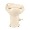 thumbnail image 1 of Dometic 302300073 300 Series Standard Height Heavy Duty Plastic RV Toilet, Bone, 1 of 3