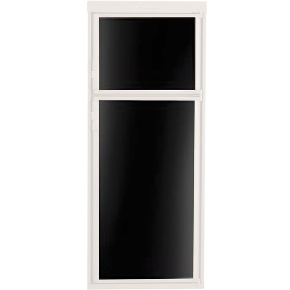 Dometic 3106863.024C Refrigerator Door Panel, Panels for RM2620 - Black Acrylic