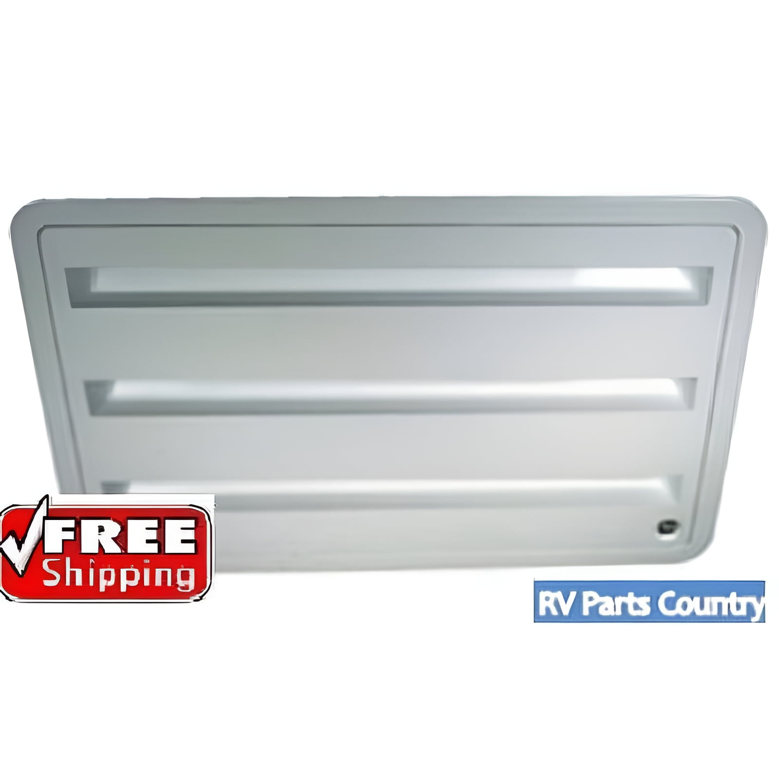 Dometic Polar White Lower Sidewall Vent for RV Refrigerators