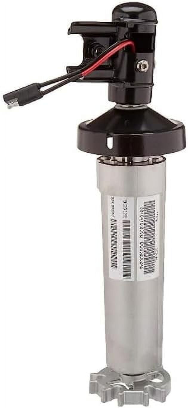 Black and Silver 12V RV Awning Extension Motor