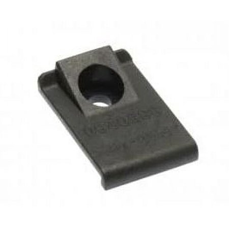 Dometic 3850260021 Refrigerator Black Door Lock Plate, Replaced by 4450007608