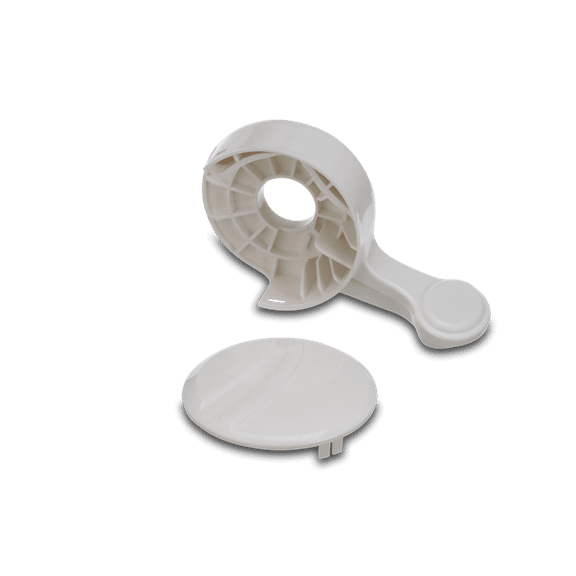 Dometic 385311119 Sealand RV Toilet Pedal Cover Kit, White