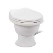 Dometic 411 Complete RV Toilet with Ceramic Bowl - Short, White 9610008263