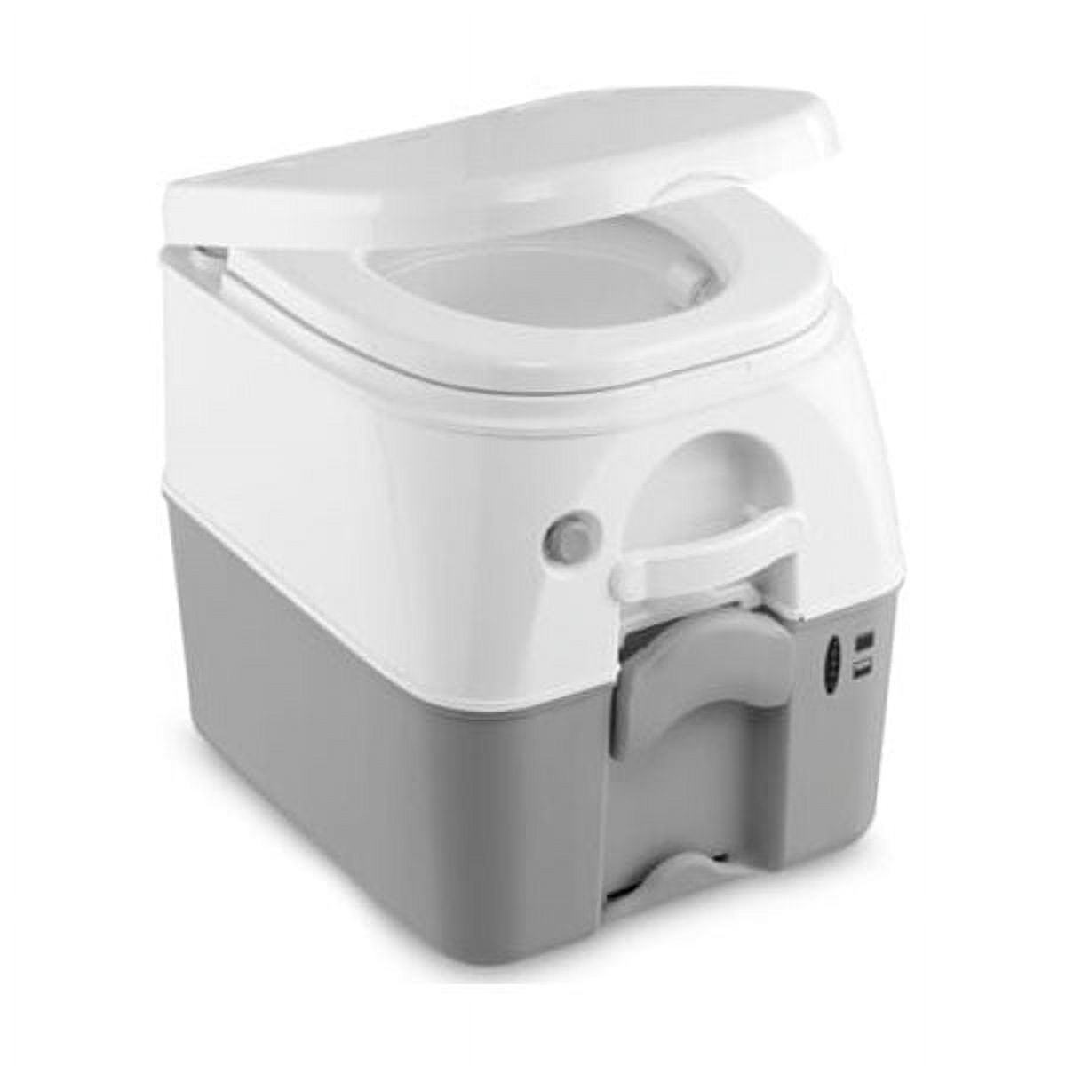 Dometic 976 Portable Toilet Camping Porta Potty with FullSize Seat