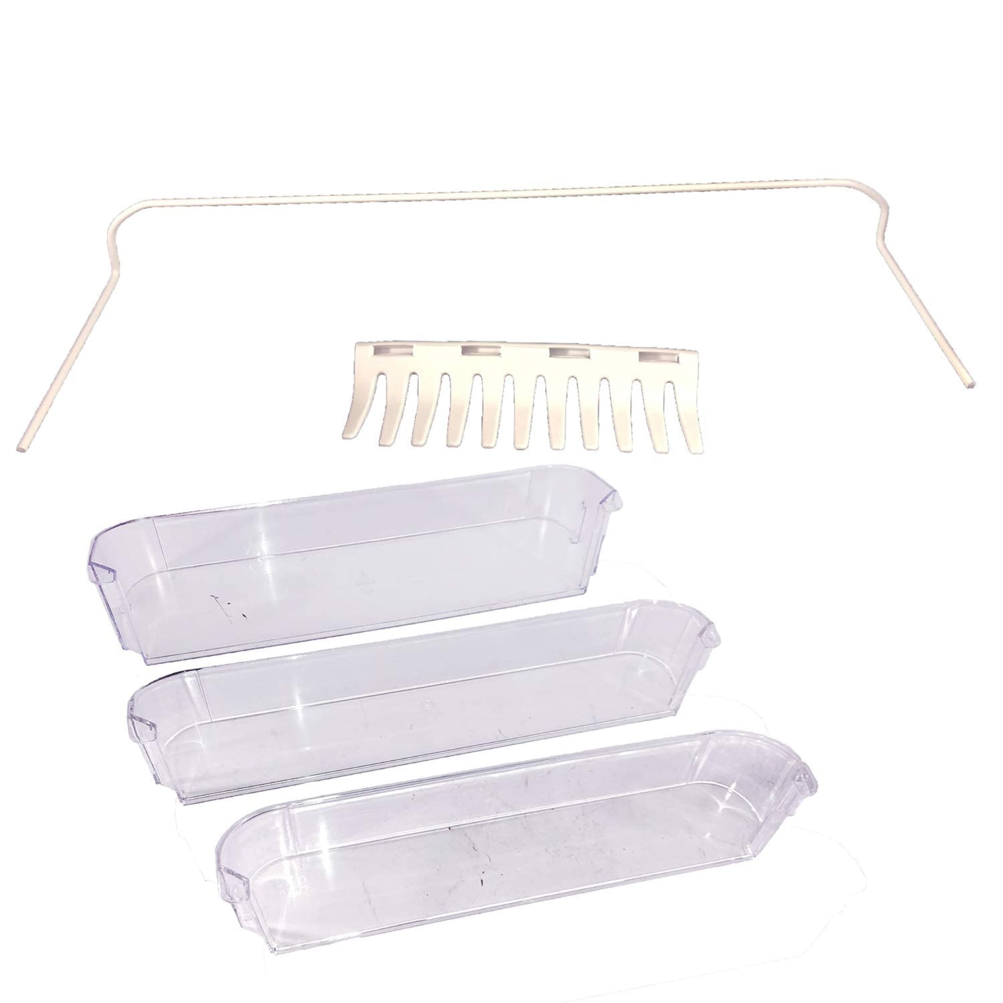 Dometic Americana DM 29325760655 Clear Plastic, Refrigerator Door Shelf Combo Kit