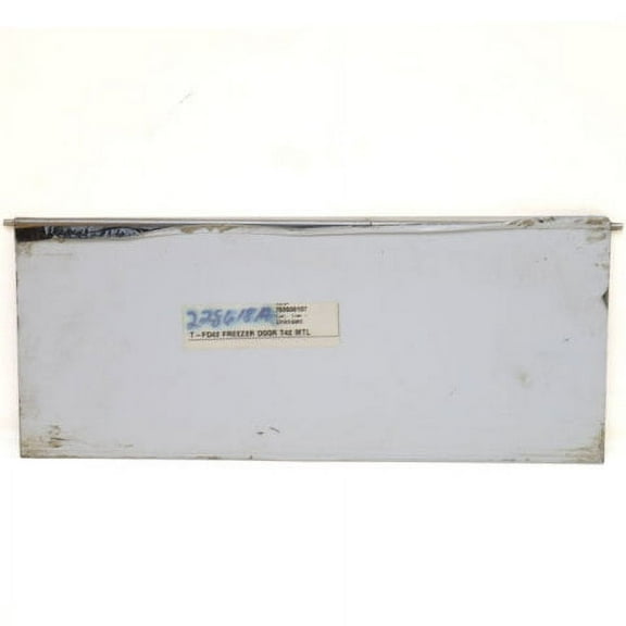Dometic T-FD42 Freezer Door, Light Gray, T42 Metal, 13 5/8" W x 5 1/2" H, Fits Rinker Boats