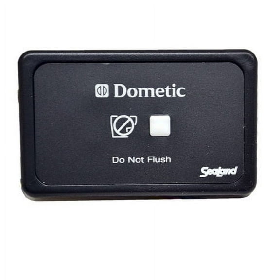 Dometic Boat Toilet Panel 313712000 | Carver Do Not Flush Black