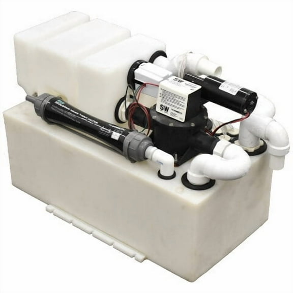 Dometic Boat Waste Holding Tank 322501504 | 10 Gallon 12V (Kit)