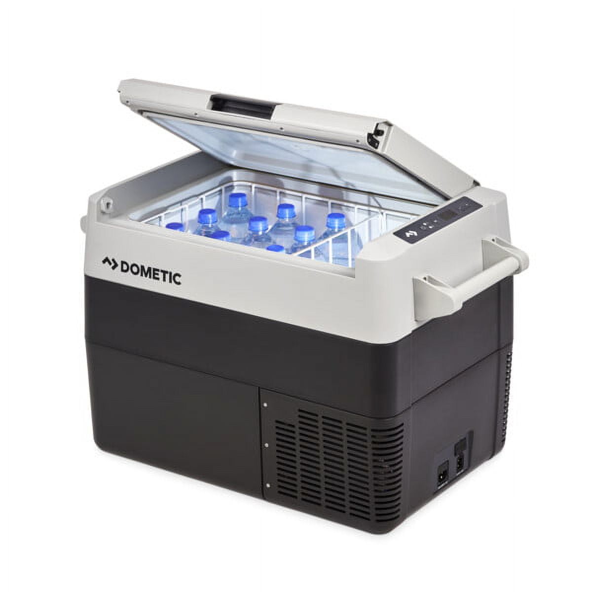 Dometic CFF 45 Powered Cooler- Double Hinged Lid with Energy Efficient Design- 0-50°F Portable 44L Refrigerator and Freezer
