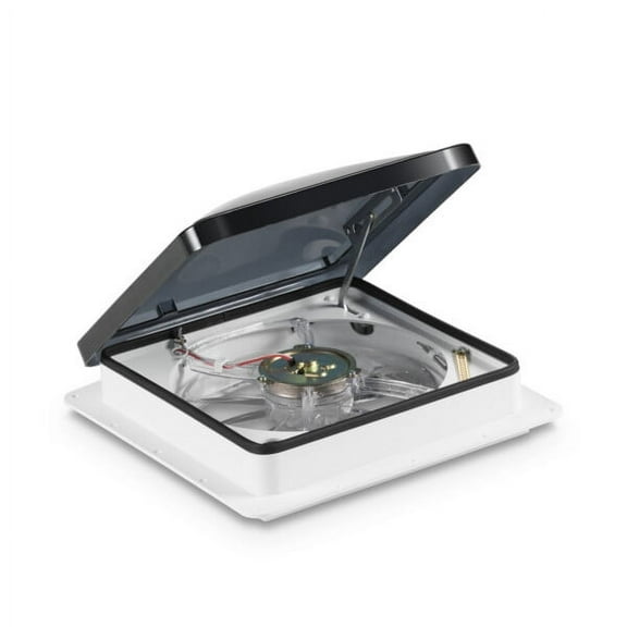 Dometic FanTastic Vent 3350 - 3 Speed Fan Hatch with Automatic Dome Lift -14x14 Standard Roof Window for RV, Camper, Trailer