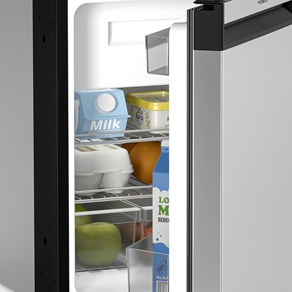 Dometic NRX 50S | Compressor Refrigerator | 46 L | Stainless Steel Front Panel | Easy To Use Control Panel