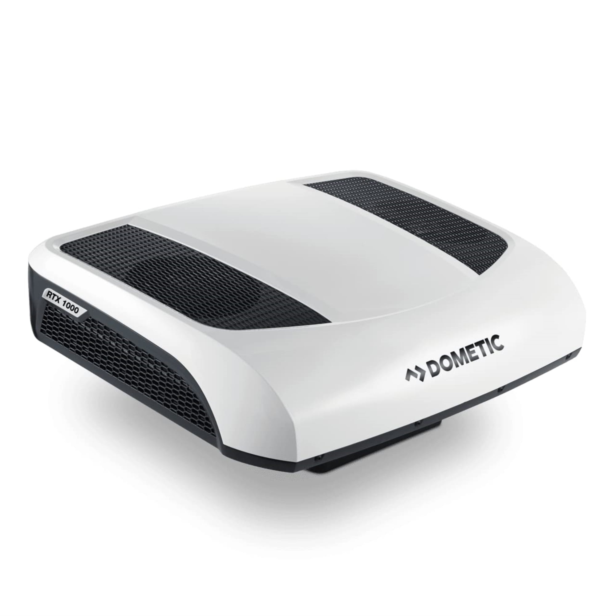 Dometic RTX 1000 Rooftop Air Conditioner - Efficient Eco Mode and Turbo Cooling AC with 12 Hours of Running Time - Camper White Air Conditioner for RV ,Bus or Truck Vehicle