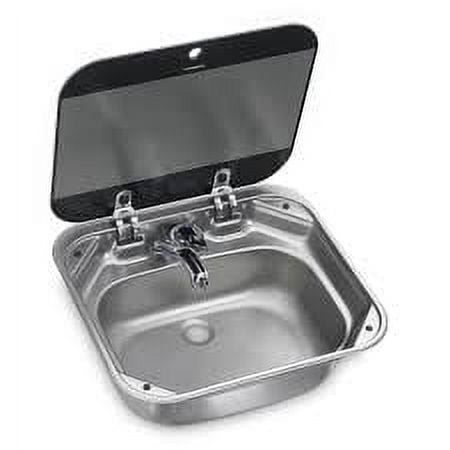 Camco Mini Dish Pan for RV/Marine Sinks, Black (43515)