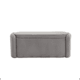 Domiluxe Storage Ottoman Bench,Velvet Ottoman with Storage End of Bed