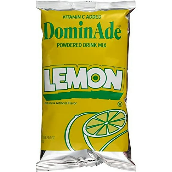 Dominade Dominade Bulk Lemonade Powdered Lemon Drink Mix | 3x Huge 21.6 Oz Pouches (90 Servings)