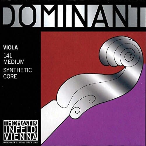 Dominant Viola String Set  Fits 15"-16" Violas, Medium Tension$$Music