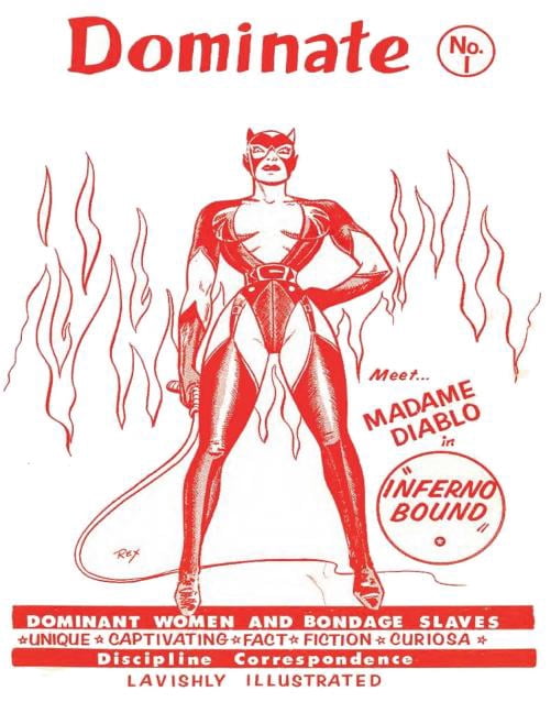 Dominate No. 1: Dominant Women and Bondage Slaves Lavishly Illustrated