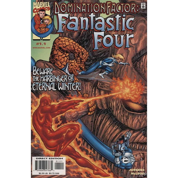 Domination Factor: Fantastic Four #1 VF ; Marvel Comic Book