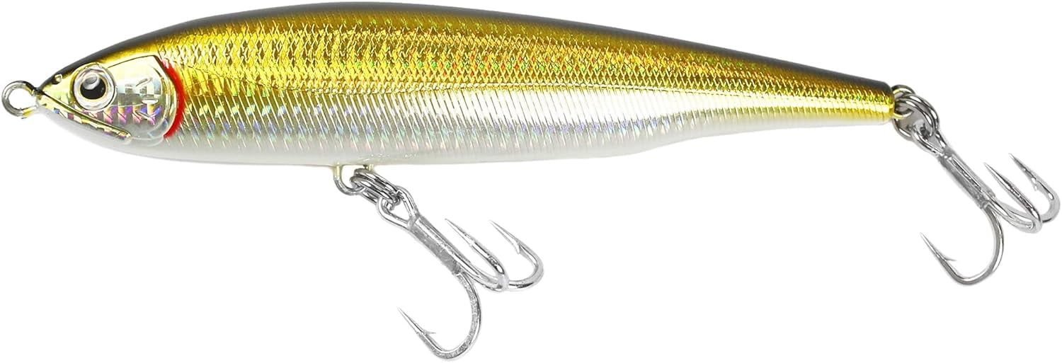 Jigging World Dominator Big Game Stick Bait Lure - 180mm, 120g, With Rattle & Holographic Finish