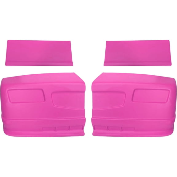 Dominator DOM-300 SS Street Stock Nose Piece, Fluorescent Pink