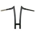 thumbnail image 1 of Dominator Industries 1 1/4 | 1.25" Evil T-Bar | 14" Rise | Gloss Black | Compatible With 1996-2019 Dyna, All Softails, Sportster, Street Bob, Fat Bob, Low Rider, 1 of 5