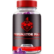 Dominator Max Gummies, Official Formula for Muscle Support & Overall Health, All-Natural Supplement to Boost Energy, Dominator Ma Reviews 60 Gummies