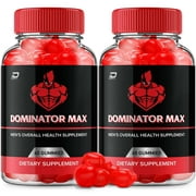 Dominator Max Gummies for Men - DominatorMax Male Performance Gummies, Energy, Optimal Balance, 2 Pack, 120 Gummies