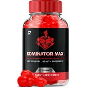 Dominator Max Gummies for Men - DominatorMax Male Performance Gummies, Energy, Optimal Balance, 60 Gummies