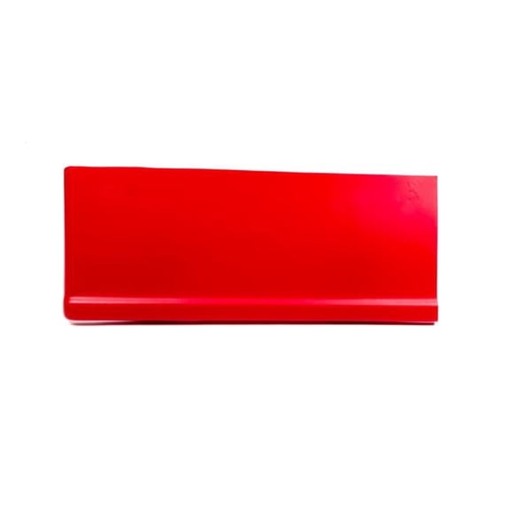 Dominator Racing Products 305-RD Right Side SS Nose Lower Fender Extension, Red