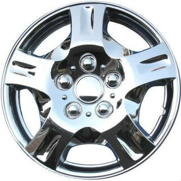 Dominator Racing Products DOM1006-B-CHROME Bolt-On Real Style Wheel Cover, Chrome