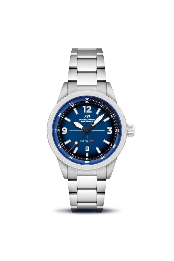 Aviatore Stainless Steel 42mm Japanese Quartz Wristwatch DD-8021-77