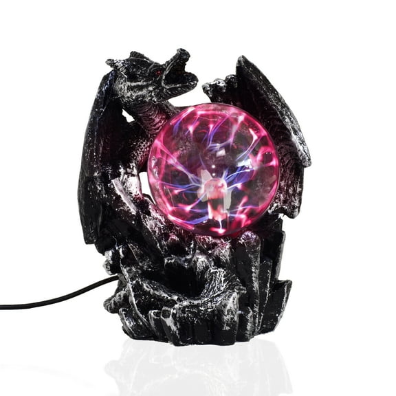 Domineering dragon shape luminous lightning plasma crystal magic ball crafts decoration ornaments for home, festivals and parties