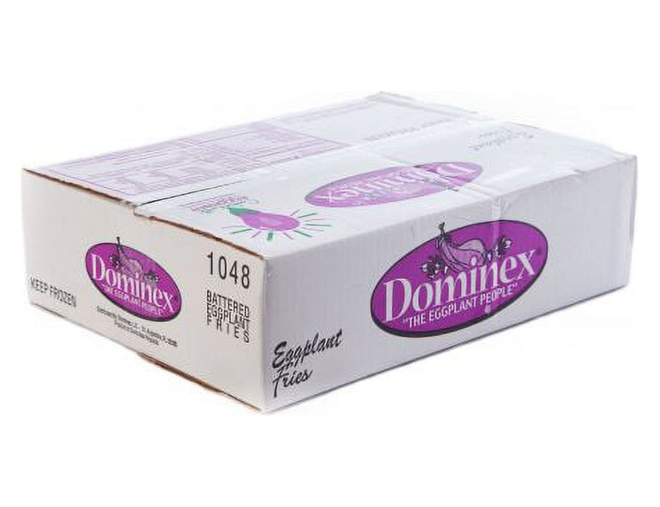 Dominex Battered Eggplant Fry, 5 Pound - 2 per case.