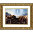 thumbnail image 1 of Domingos Sequeira 14x11 Gold Ornate Wood Frame and Double Matted Museum Art Print Titled - The Ascension (C. 1828-1830), 1 of 4
