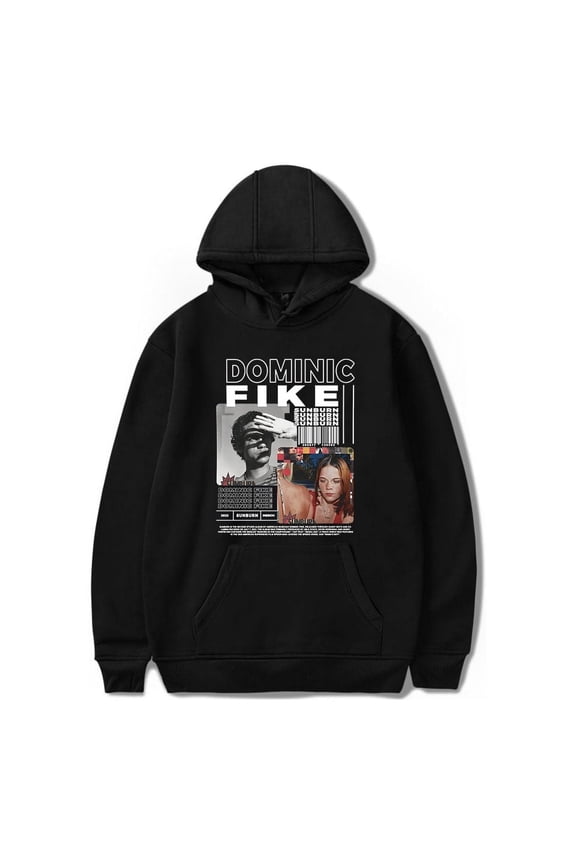 Dominic Fike Hoodie Sunburn style Merch women's men's fashionable casual long sleeved hooded streetwear
