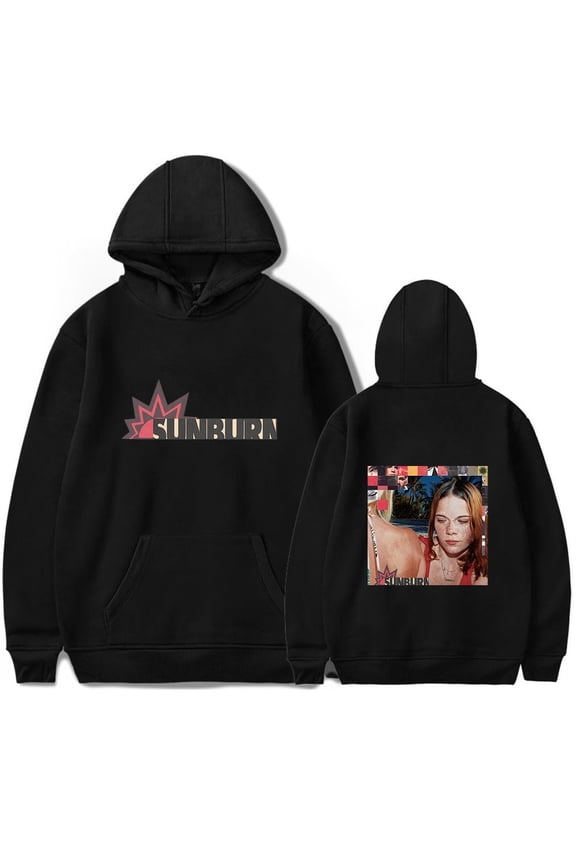 Dominic Fike Hoodies Sunburn Merch Hoodie Sweatshirt Logo Women/Men Harajuku Pullover Hooded Longs leeve
