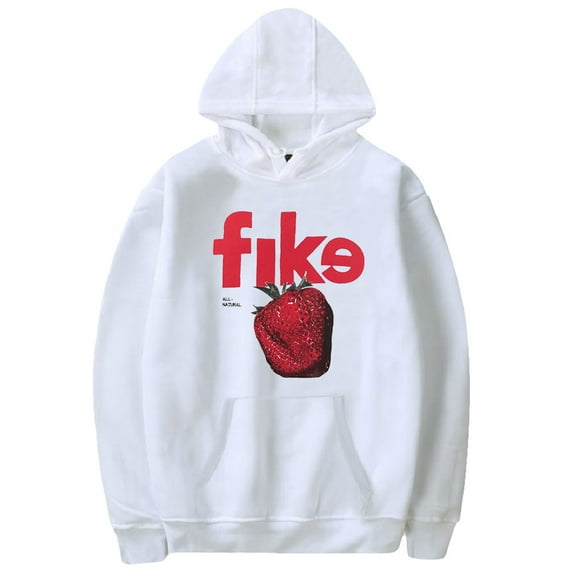 Dominic Fike Merch Dominic Fike Strawberry Hoodie Men Women Rapper HipHop Long Sleeve Pullover