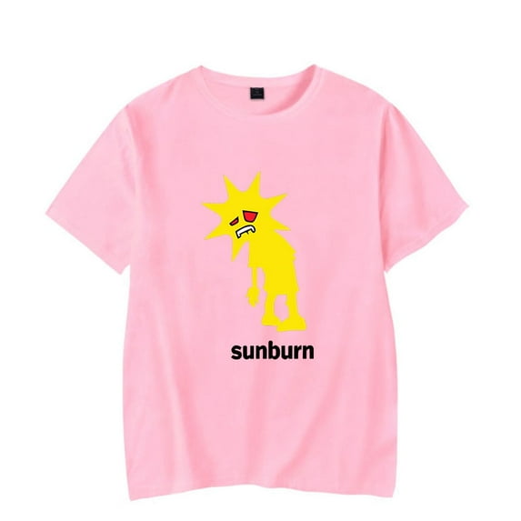 Dominic Fike Merch Sunburn T-Shirt Men/Women Streetwear Tshirt Shirt Short Sleeve