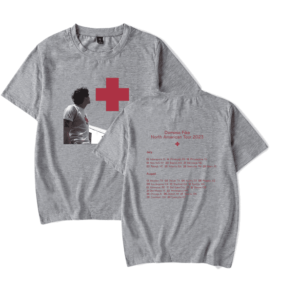 Dominic Fike North American Tour 2023 Merch T-Shirt Tee Women Mens T-shirts For Fans Short Sleeve Summer Y2k Top T Shirts