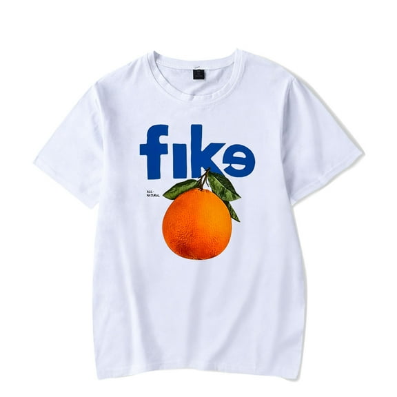 Dominic Fike Orange T-shirt Crewneck Fashion Short Sleeve Tee Unisex Tops