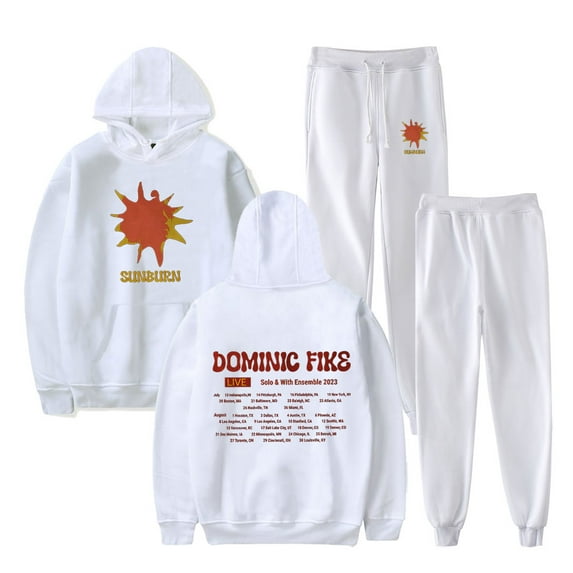 Dominic Fike Sunburn Cat Ear Hoodie HipHop Style Long Sleeve Pullover