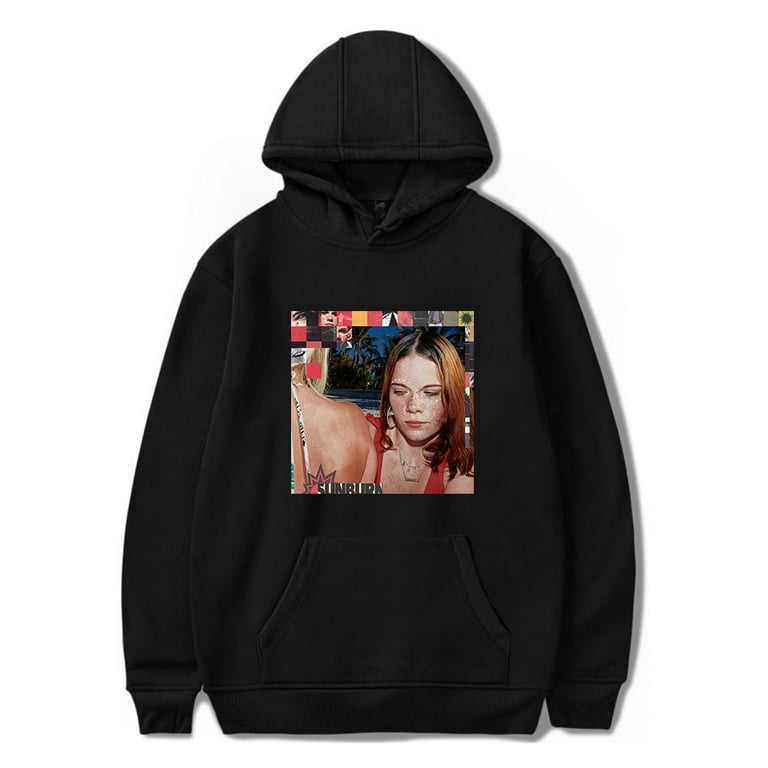 Dominic Fike Sunburn Hoodie Unisex Hooded Sweatshirt Long Dominic Fike Sunburn Hoodie Unisex Hooded Sweatshirt Long