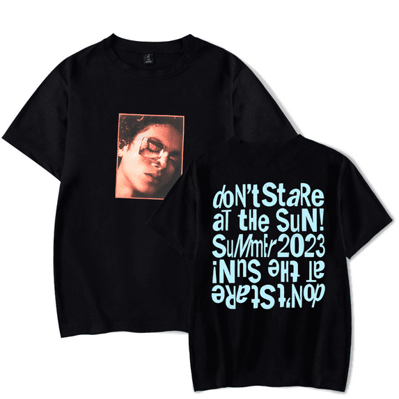 Dominic Fike T Shirts Summer Tour 2023 Merch Tee Women Mens T-shirts For Fans Short Sleeve Summer Y2k Top